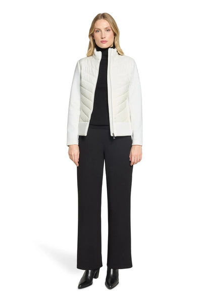 Betty Barclay Offwhite Women Quilted Jacket SKU: 7327-1412_1014 Image 02