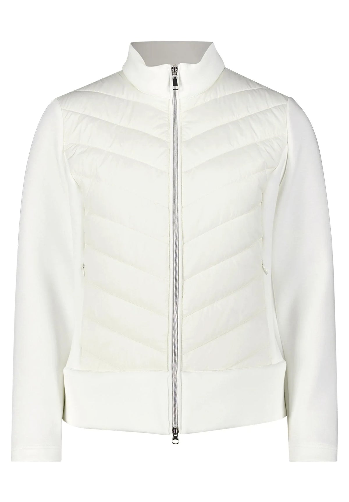 Betty Barclay Offwhite Women Quilted Jacket SKU: 7327-1412_1014 Image 06