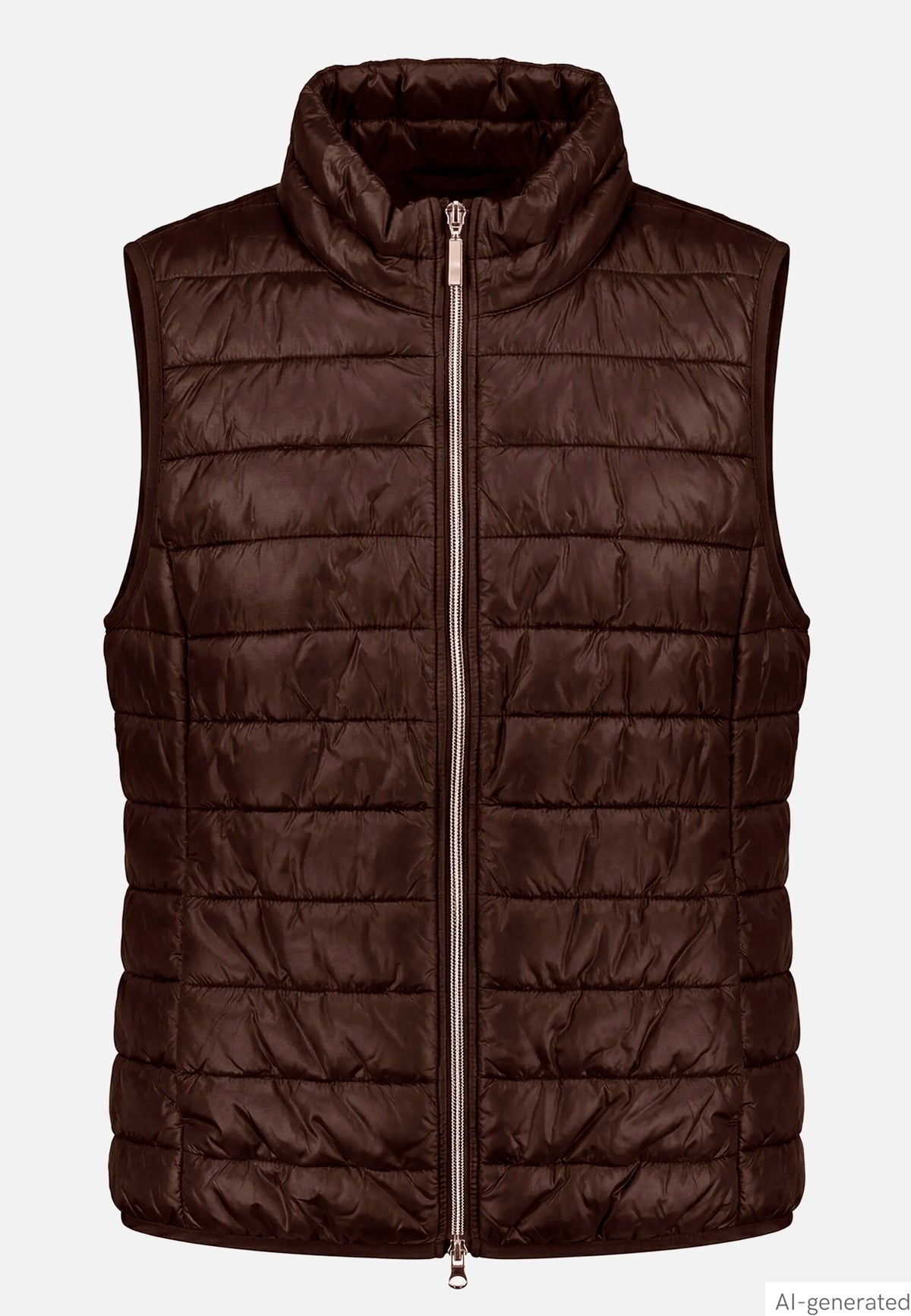 Betty Barclay Muskat Women Quilted Vest with Zipper SKU: 7337-1921_7063 Image 01