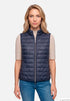 Betty Barclay Dark Sky Women Quilted Vest with Zipper SKU: 7337-1921_8345 Image 01
