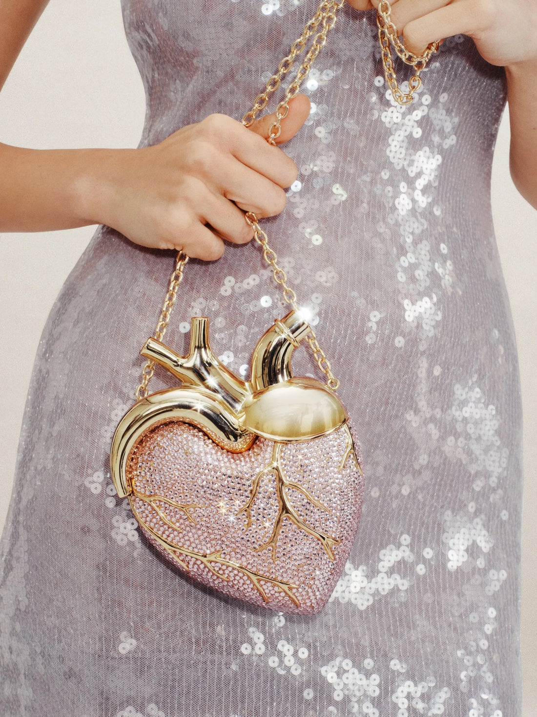 JW PEI_Pink_Maren Artificial Crystal Heart Shaped Bag_738-4_Pink_02