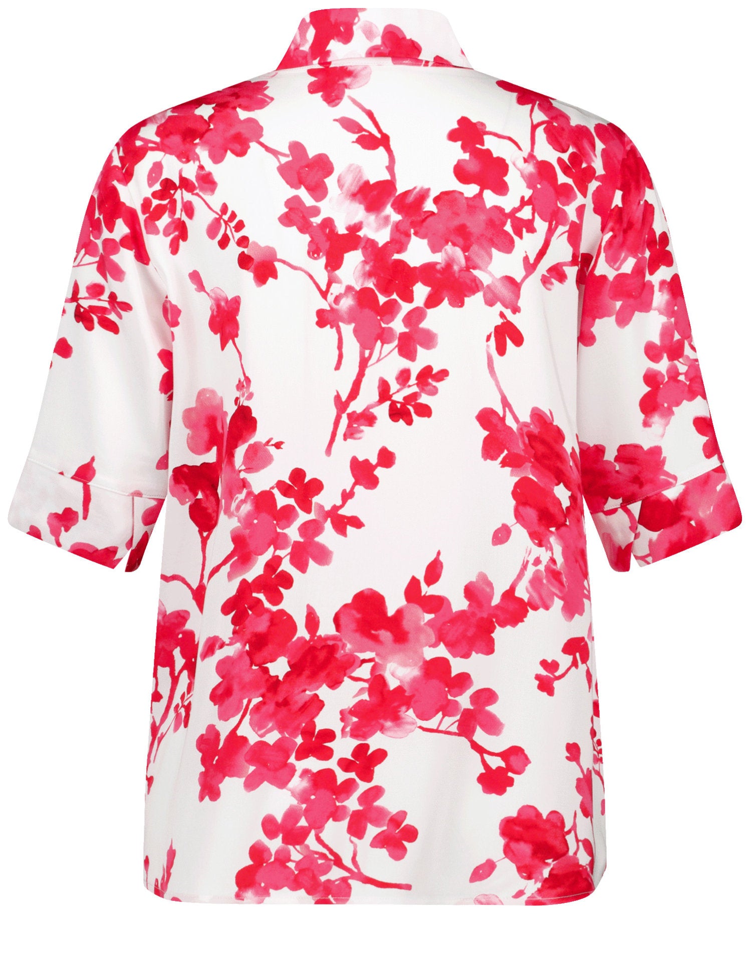 Taifun_Short Sleeve Blouse with a Floral Pattern_760343-11203_6612_05