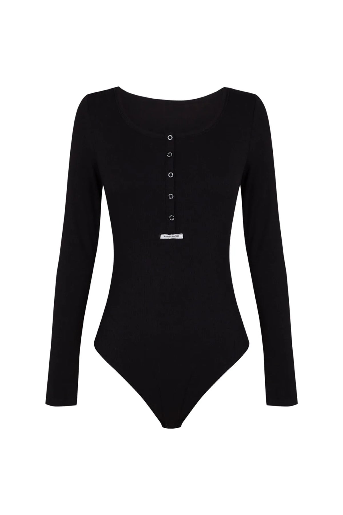 Women Secret Black Women Black Long Sleeve Body SKU: 7664647_01 Image 07