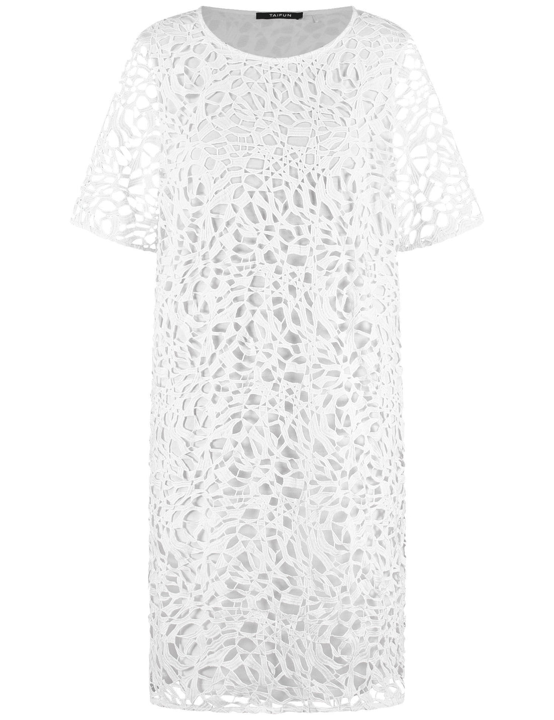 Taifun_Flowing Tunic Dress with Batik Design_781317-16238_9600_01