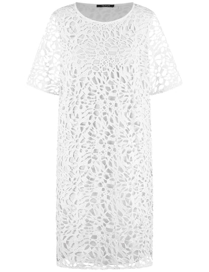 Taifun_Flowing Tunic Dress with Batik Design_781317-16238_9600_01