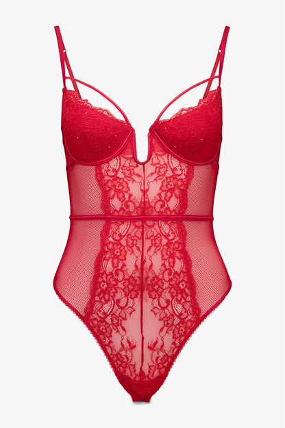 Women Secret_Coral_Classic Lace and Shiny Red Satin Body in Different Cup Sizes_7912817_63_06