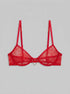 Women Secret_Red_Red Lace Unpadded PRETTY Bra in Different Cup Sizes_7913062_60_00