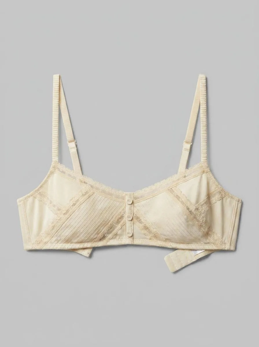 Women Secret_Yellow_NATURAL Triangle Satin Bra in Yellow_7913064_05_00