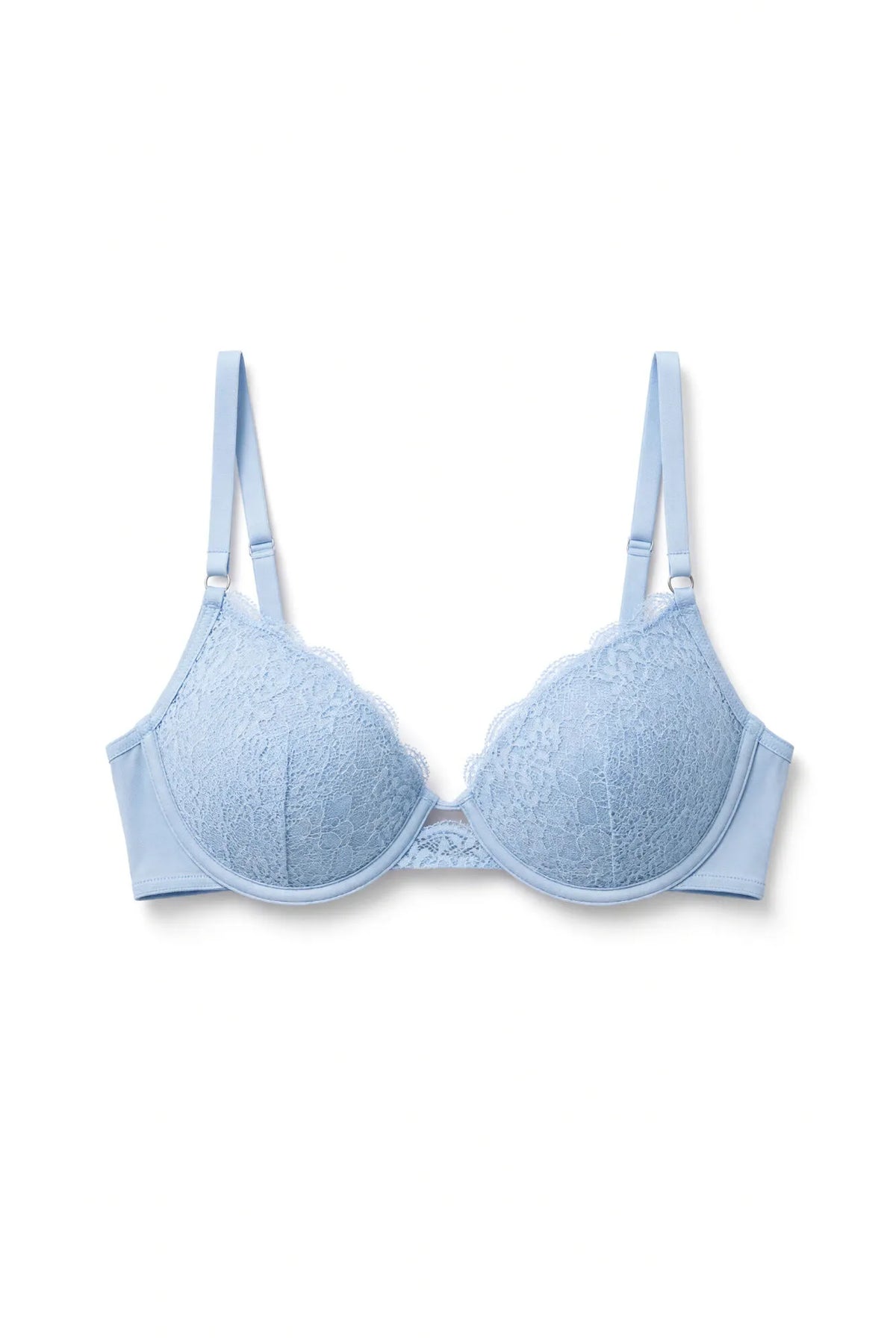 Women Secret Dark Blue Women Blue Padded Lace Classic Bra BEAUTIFUL in Different Cup Sizes SKU: 7914157_11 Image 05