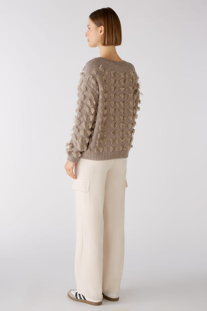 Jumper With Fringe Detail