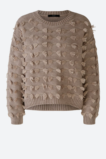 Jumper With Fringe Detail