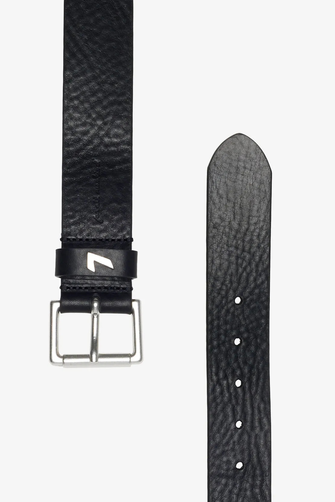 7 For All Mankind_Black_Classic Belt Metal in Leather_7ABM1L06_BLK_02