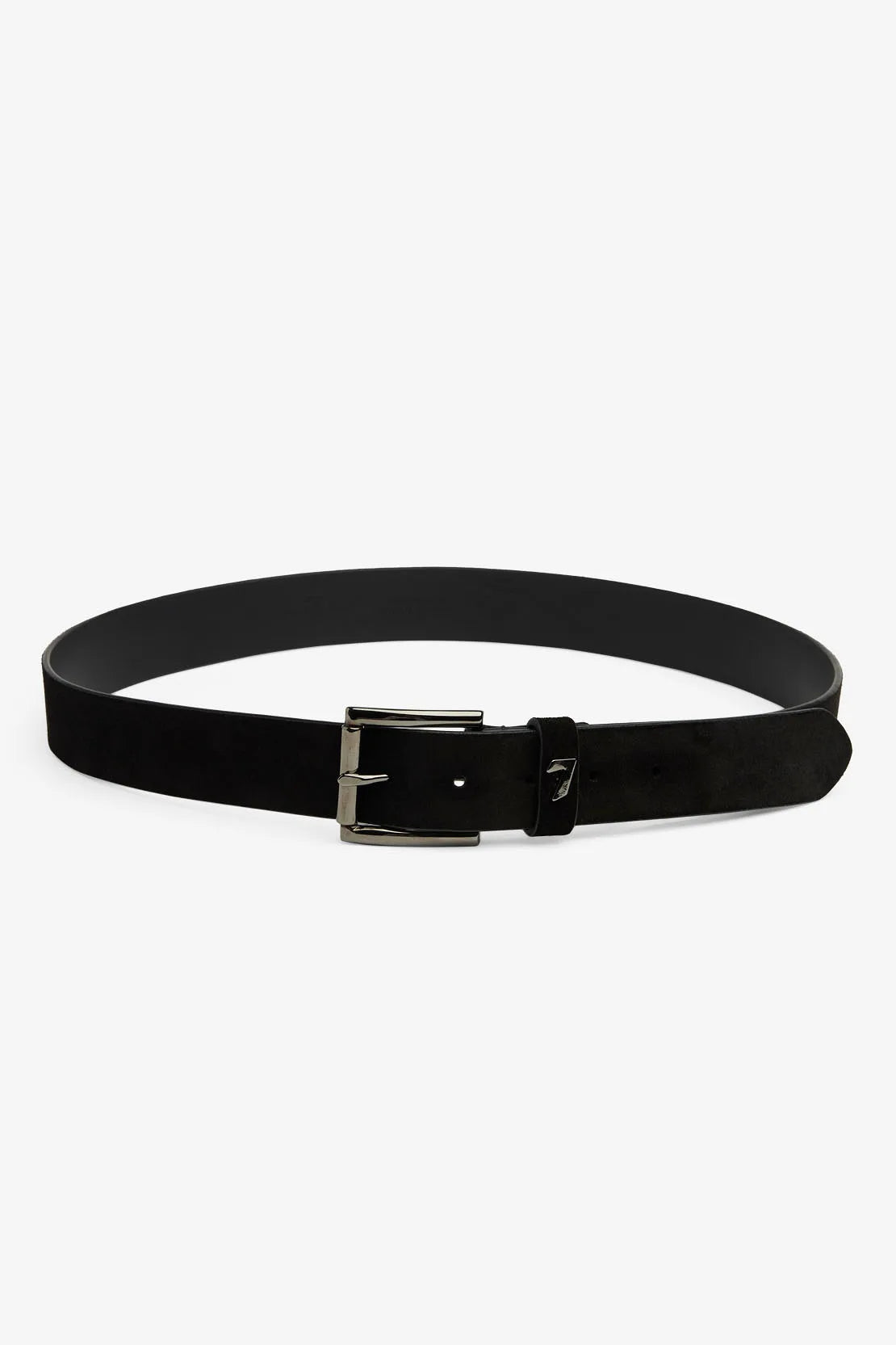 7 For All Mankind_Black_Classic Belt Metal in Leather_7ABM1L07_BLK_01