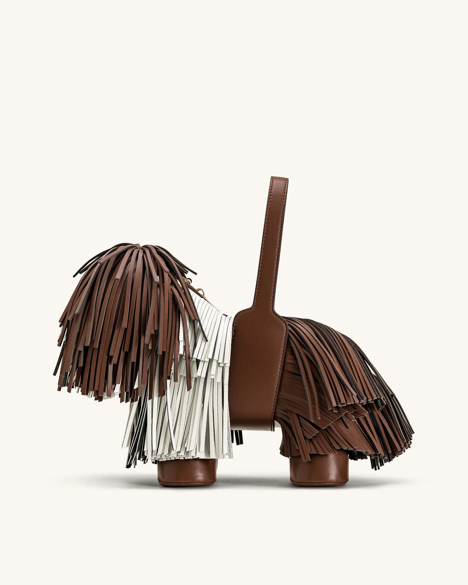 JW PEI Caramel Brown Women Nita Puppy Shape Handbag - Caramel Brown SKU: 7C23-32_Caramel Brown Image 02