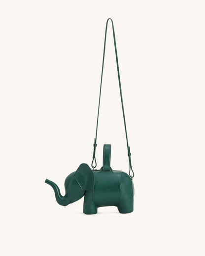 JW Pei Green Women Claire Elephant Shaped Handbag SKU: 7C437-7_Green Image 03