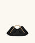 JW PEI Black Women Lila Artificial Crystal Metal Frame Clutch  SKU: 7C57-10_Black Image 01