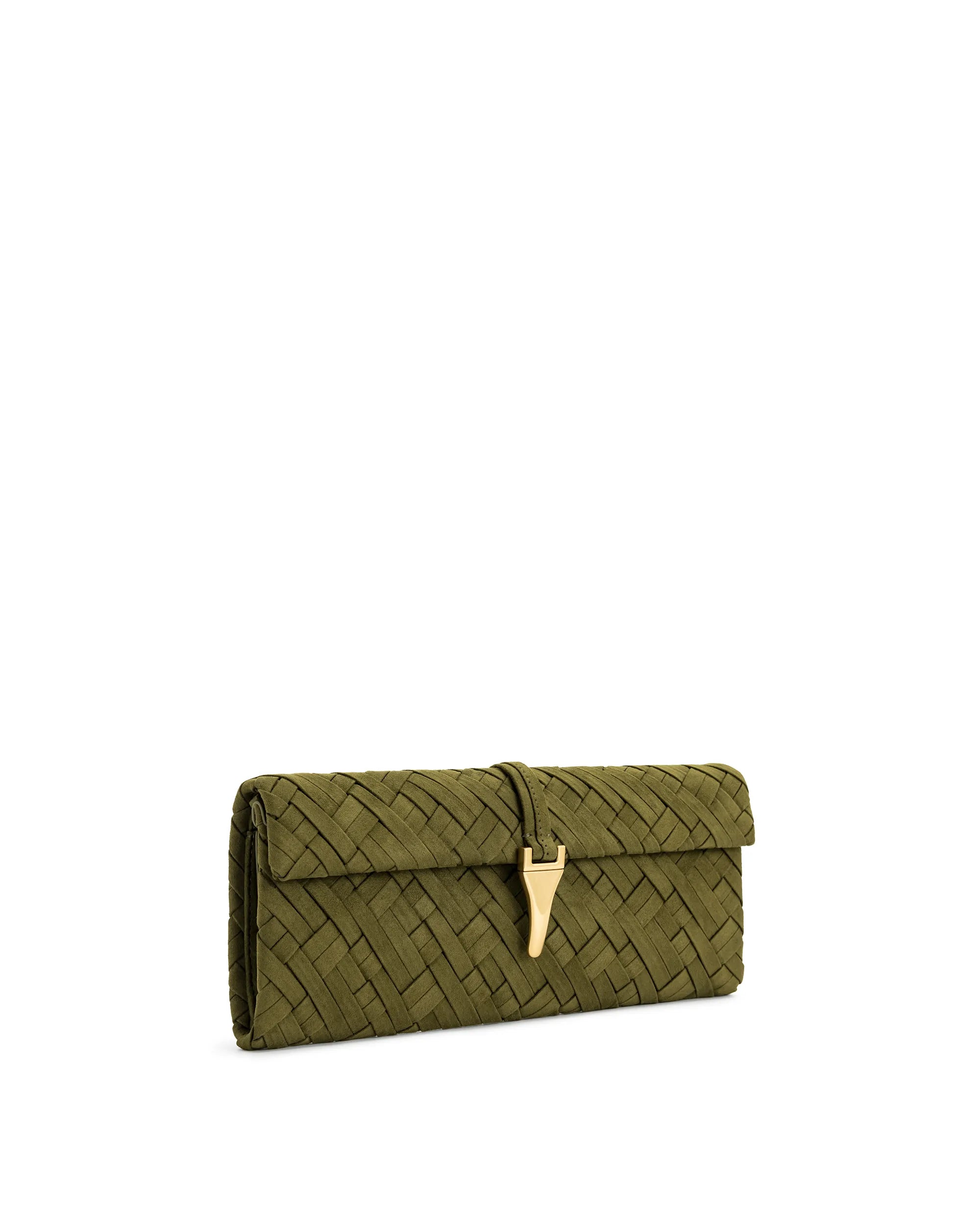 JW PEI_Dark Olive_Zaria Woven Clutch_7C58-7_Dark Olive_04