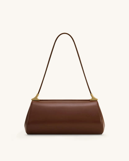 JW PEI Deep Brown Women Eloise Shoulder Bag - Deep Brown SKU: 7C66-33_Deep Brown Image 03