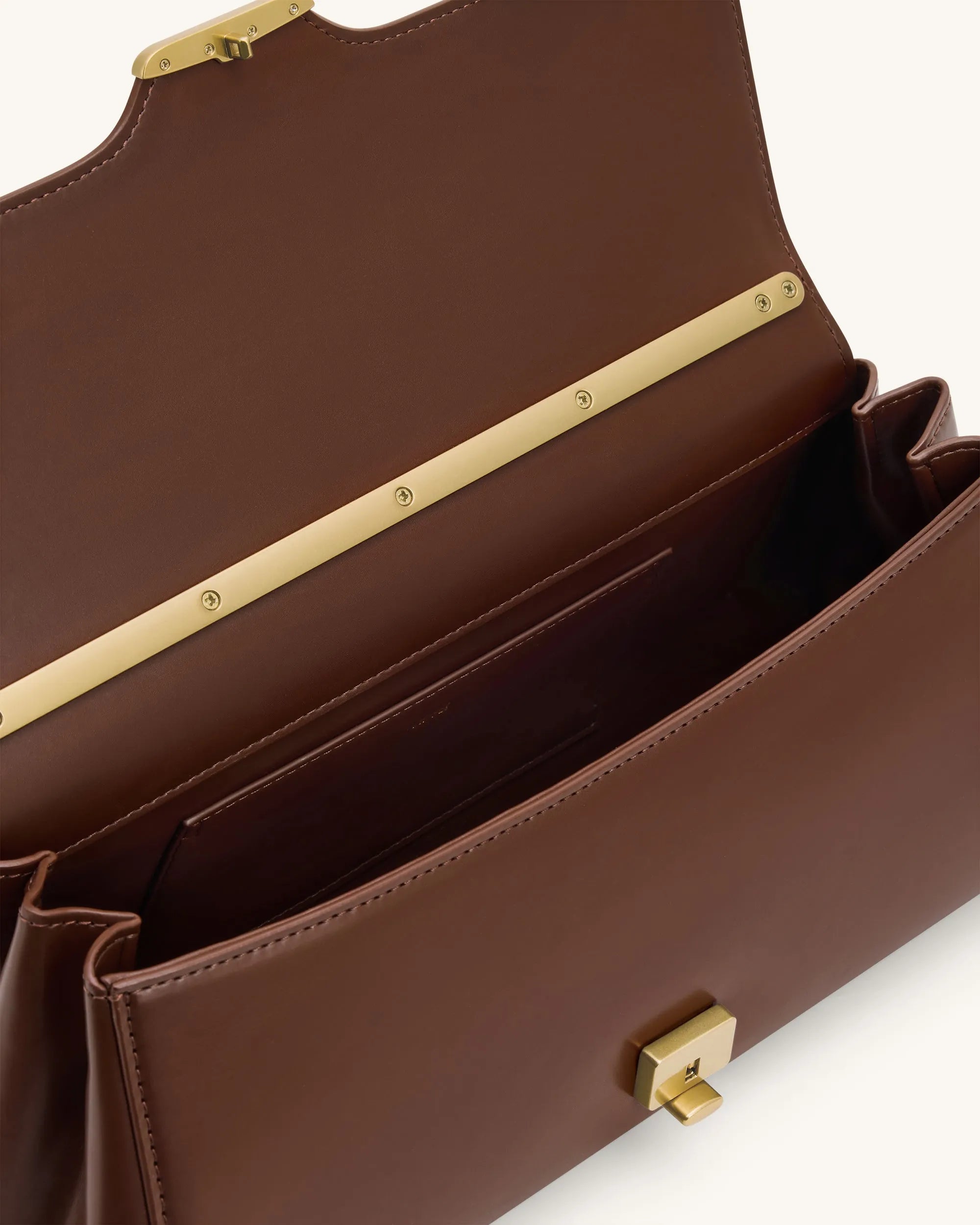 JW PEI Deep Brown Women Eloise Shoulder Bag - Deep Brown SKU: 7C66-33_Deep Brown Image 04