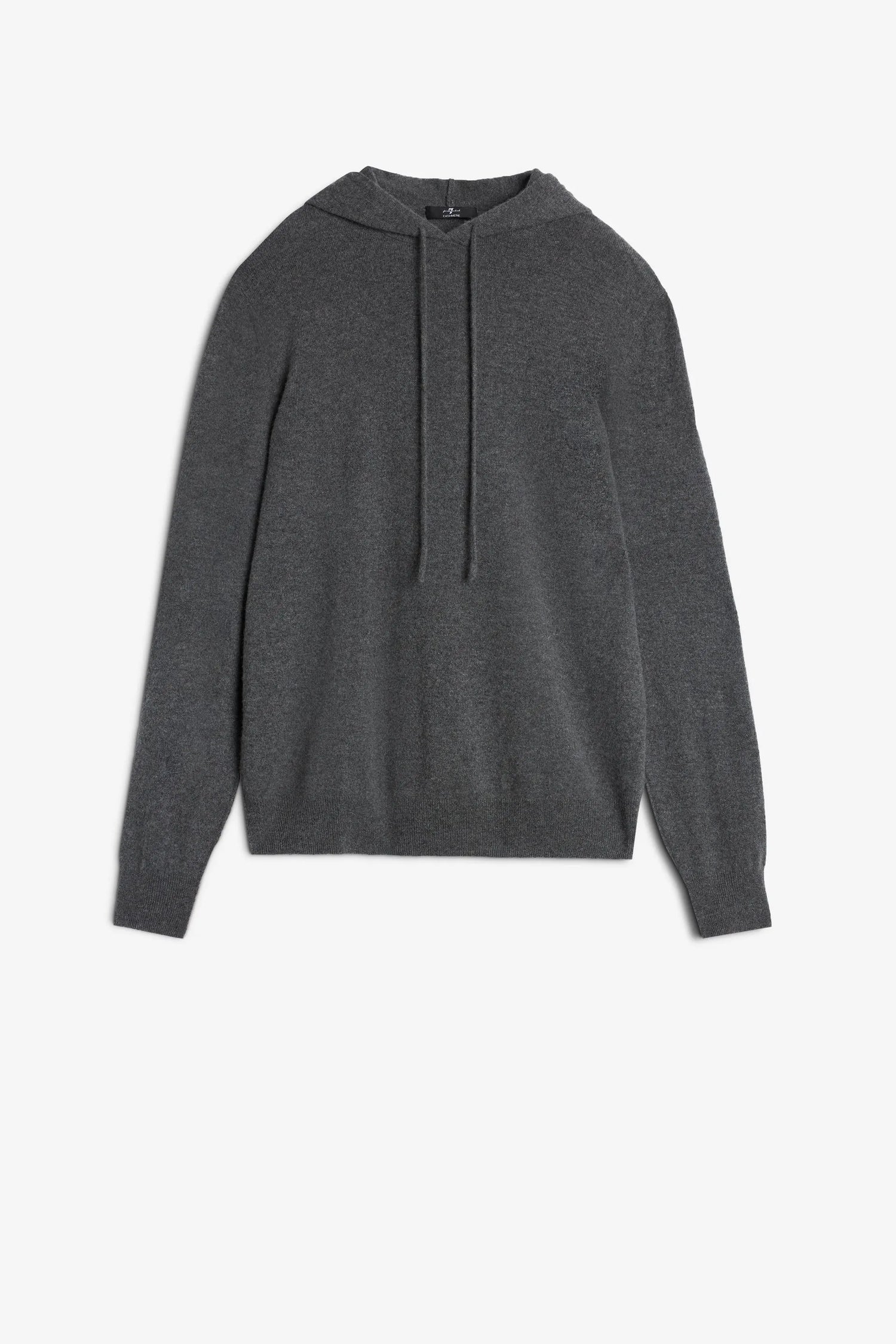 7 For All Mankind_Grey_Hoodie in Cashmere_7M0C0F16_1PG_06