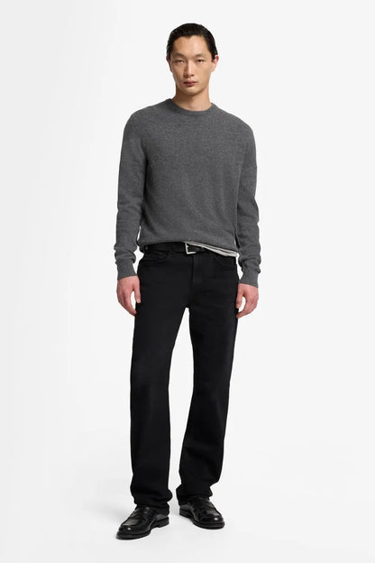 7 For All Mankind_Grey_Crew Neck Sweater in Cashmere_7M0D0F16_1PG_02