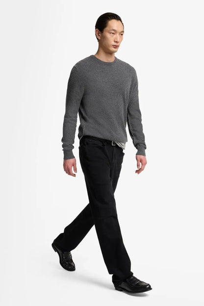 7 For All Mankind_Grey_Crew Neck Sweater in Cashmere_7M0D0F16_1PG_06