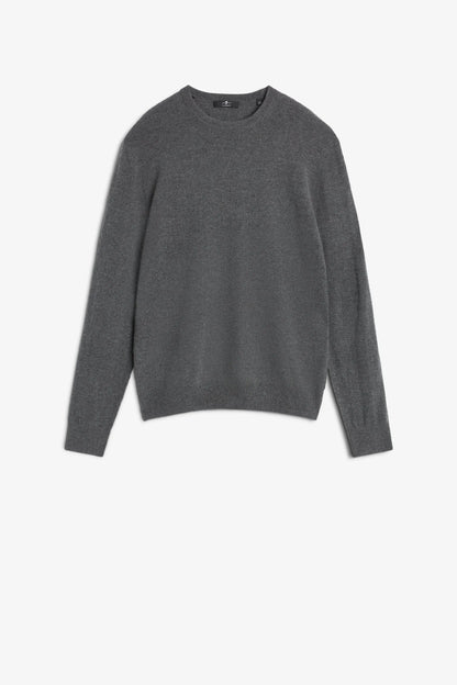 7 For All Mankind_Grey_Crew Neck Sweater in Cashmere_7M0D0F16_1PG_07