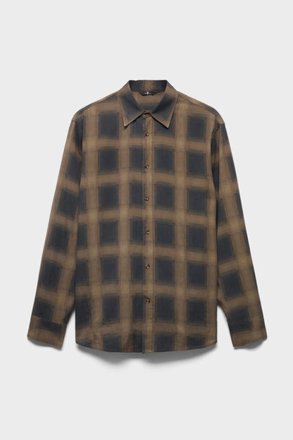 7 For All Mankind Cottage Men Classic Button Up Shirt in Fluid SKU: 7M6T0G91_3PR Image 06