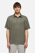 7 For All Mankind Army Men Polo in Linen Blend SKU: 7M720E99_3FG Image 03