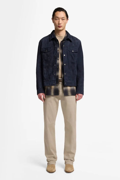 7 For All Mankind_Beige_Checkered Overshirt in Flannel_7M800F91_1U6_02