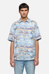 7 For All Mankind Aloha Men Short Sleeve Button Up Shirt in Fluid SKU: 7M8N0G56_3HT Image 03