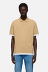 7 For All Mankind Tan Men Double Layer Polo SKU: 7M8W0G76_3FB Image 03