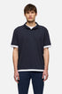 7 For All Mankind Midnight Men Double Layer Polo SKU: 7M8W0G76_3HU Image 03
