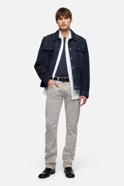 7 For All Mankind Midnight Men Double Layer Tee SKU: 7M8X0G54_3HU Image 02