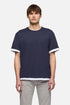 7 For All Mankind Midnight Men Double Layer Tee SKU: 7M8X0G54_3HU Image 03