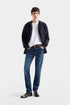 7 For All Mankind Midnight Men Zip Hoodie SKU: 7MDS0H34_3Q4 Image 01
