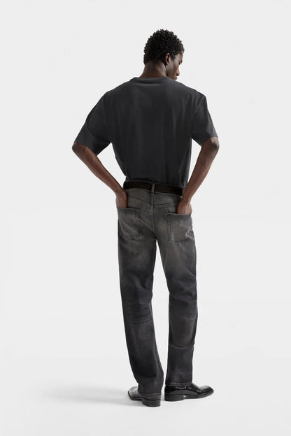 7 For All Mankind Trip Black Men Short Sleeve Graphic Tee SKU: 7MEN0H50_3VE Image 04