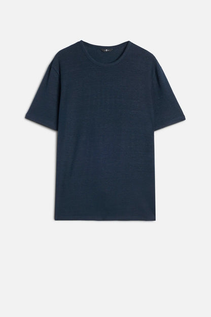 7 For All Mankind Ocean Floor Men Tee in Linen SKU: 7MM70E99_1K2 Image 01