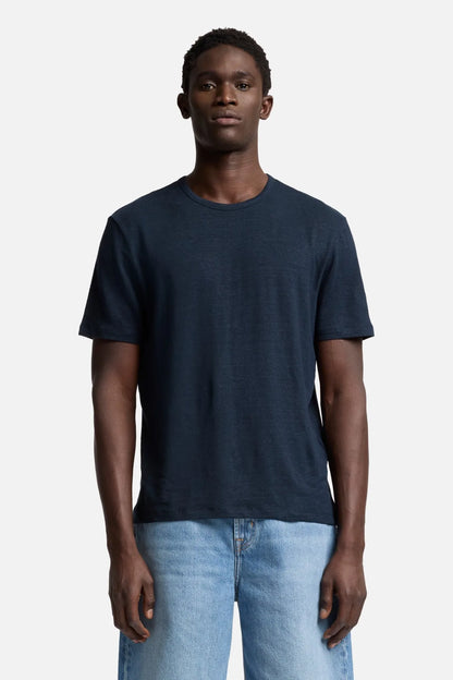 7 For All Mankind Ocean Floor Men Tee in Linen SKU: 7MM70E99_1K2 Image 03