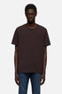 7 For All Mankind Espresso Men Tee in Luxe Performance SKU: 7MM70F14_3FH Image 03