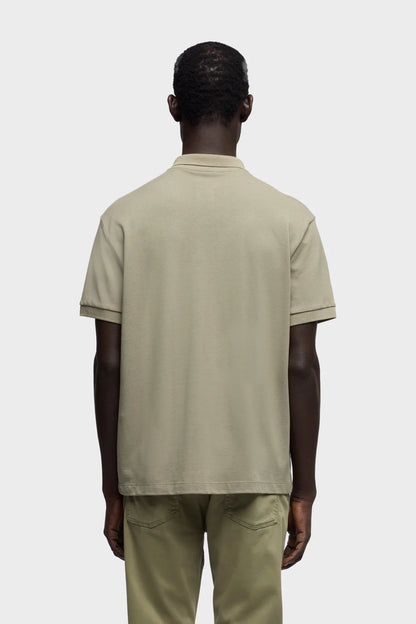 7 For All Mankind Army Men Short Sleeve Polo in Lyocell SKU: 7MP00H12_3JV Image 04