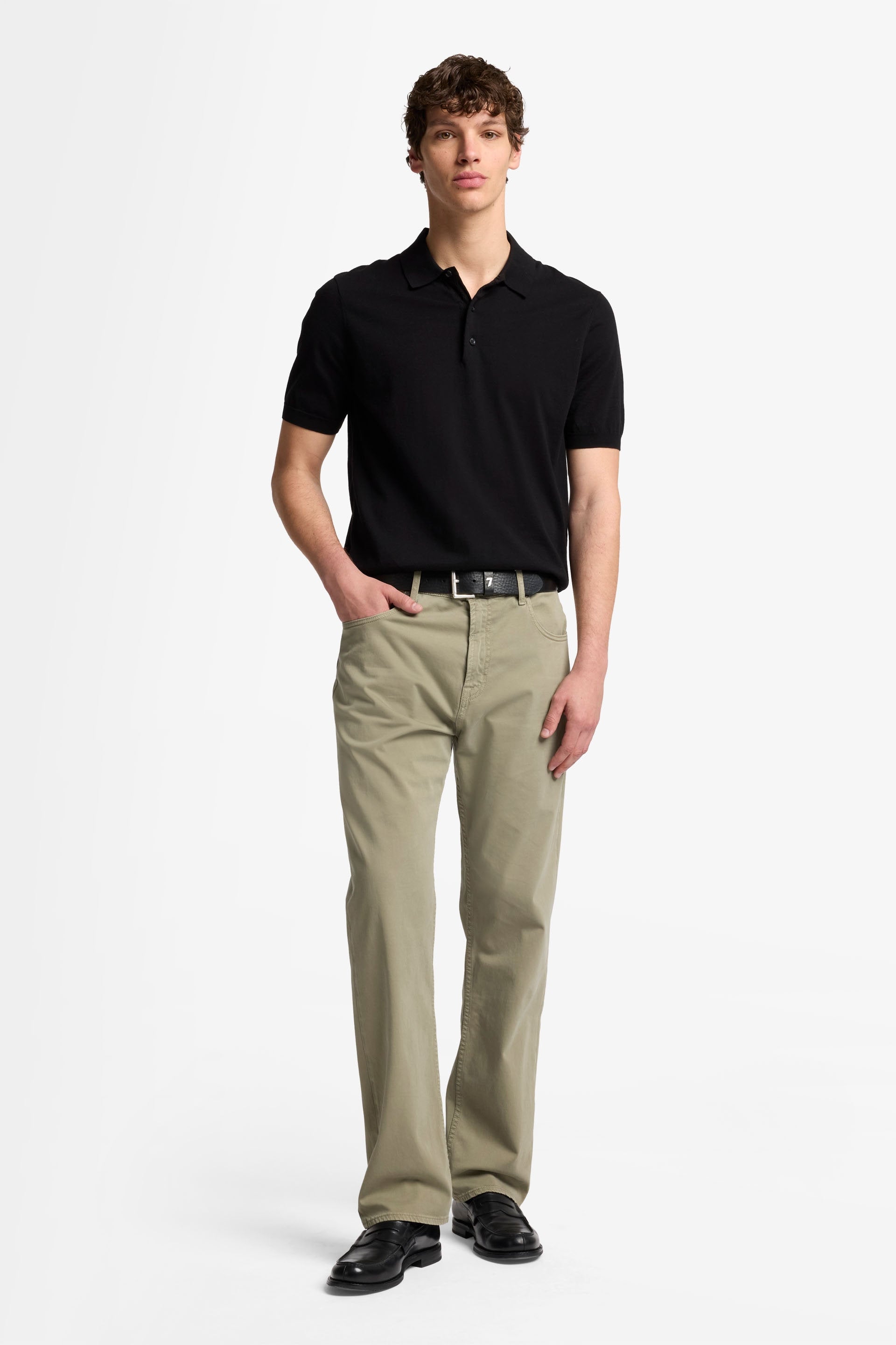 7 For All Mankind_Polo Cotton Black_7MP03K22-BLK_BLK_03