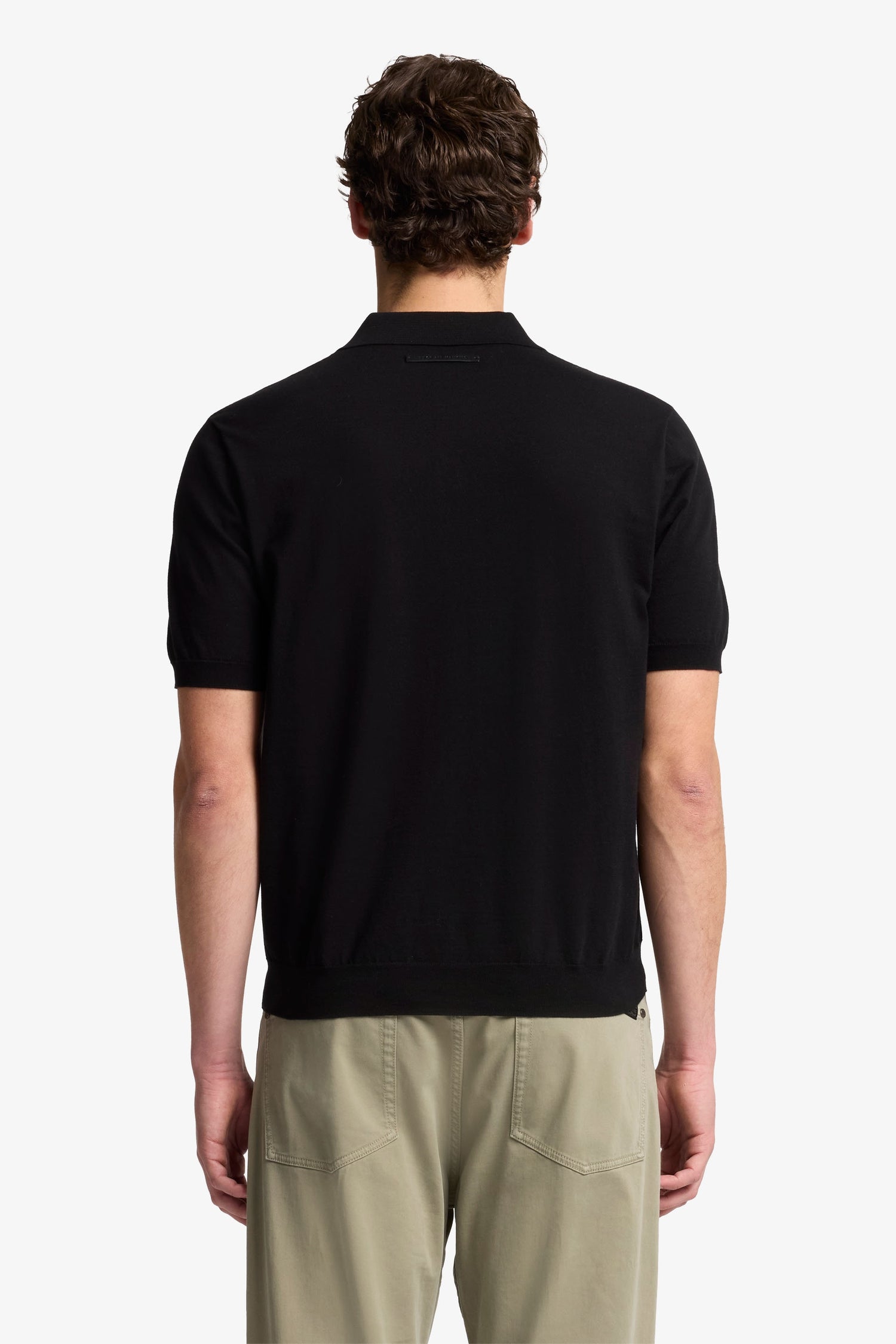 7 For All Mankind_Polo Cotton Black_7MP03K22-BLK_BLK_05