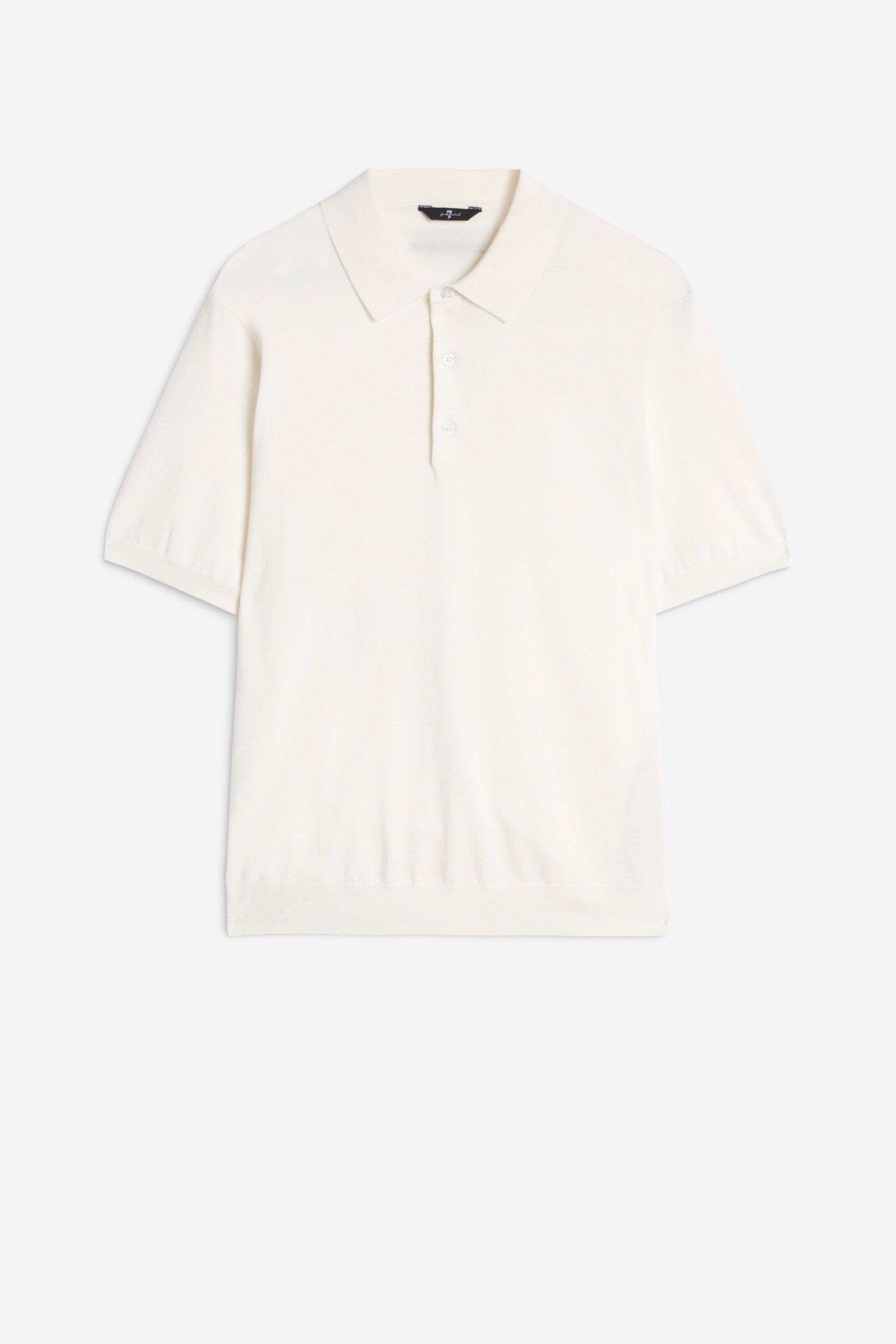 7 For All Mankind_Polo Cotton Off White_7MP03K22-WHT_WHT_01