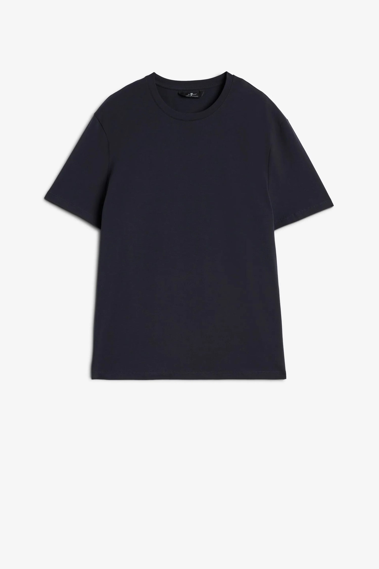 7 For All Mankind_Dark Blue_Short Sleeve T-Shirt in Luxe Performance_7MR01237_NVY_06