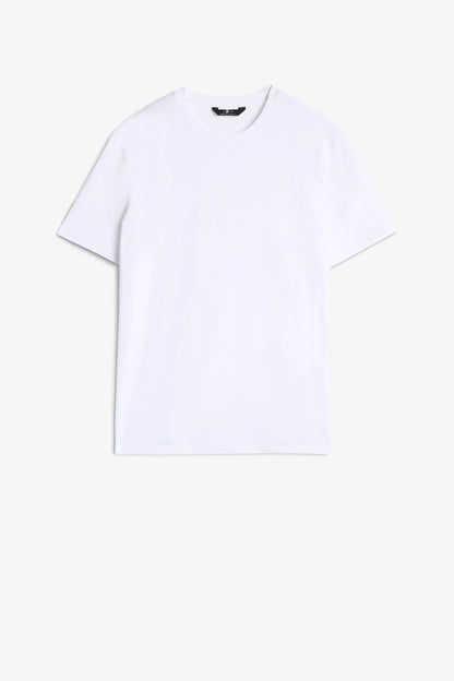 7 For All Mankind_White_Short Sleeve T-Shirt in Luxe Performance_7MR01237_WHT_06