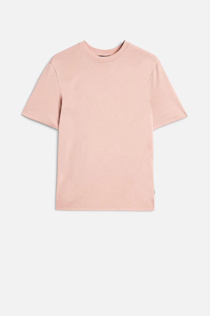 7 For All Mankind Green Men Crewneck Tee in Lyocell SKU: 7MR40F46_3FF Image 01