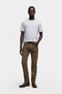 7 For All Mankind Light Blue Men Crewneck Tee in Lyocell SKU: 7MR40F46_3JW Image 01