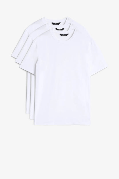 7 For All Mankind_White_3 Pack Luxe Performance Short Sleeve Tee in Luxe Performance_7MZ90F14_01W_03