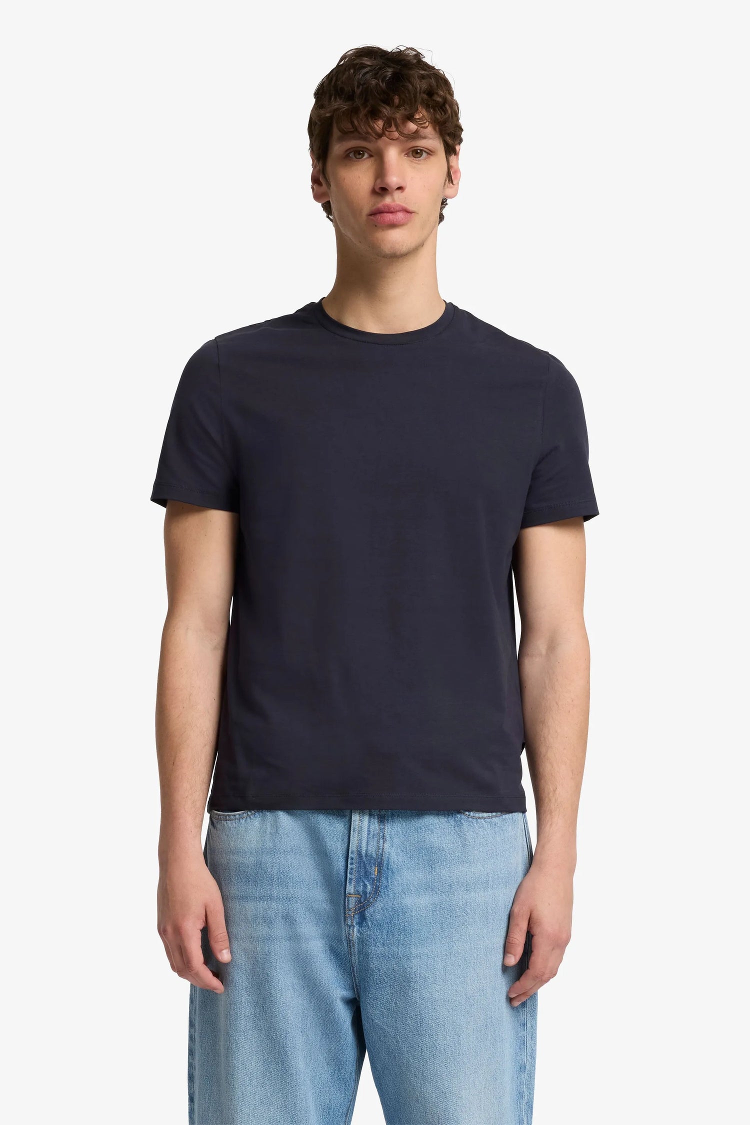 7 For All Mankind_Multicolors_3 Pack Luxe Performance Short Sleeve Tee in Luxe Performance_7MZ90F14_1O6_02